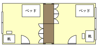 全間仕切り