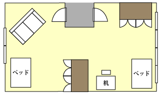 半間仕切